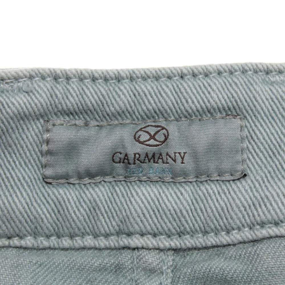 Teleria Zed For Garmany NWT Five Pocket Jeans Sz 40 US Cobra Blue Cotton & Linen